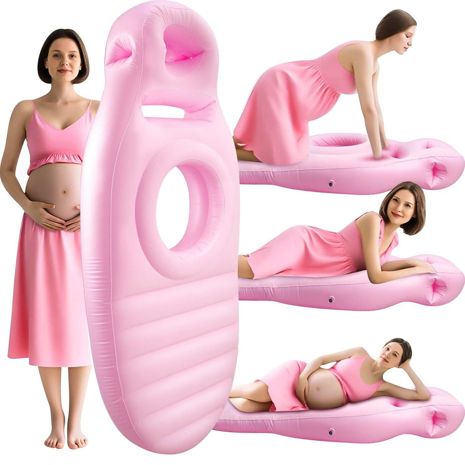 Yoga Mat For Fitness - Inflatable Pregnancy Pillow Yoga Mat For