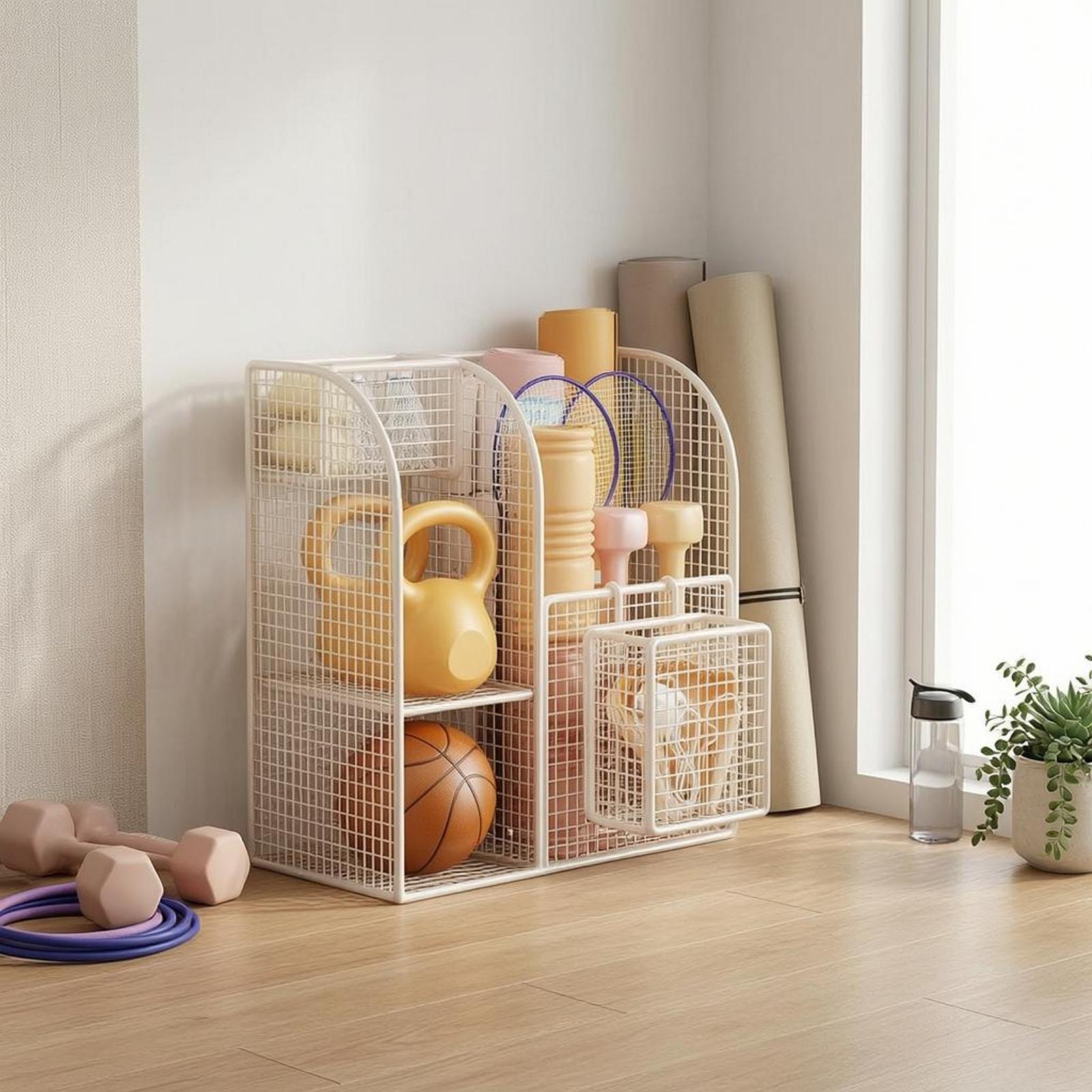 Compact Iron Wire Rack for Exe - Yoga Mat For Fitness ulasan dan harga