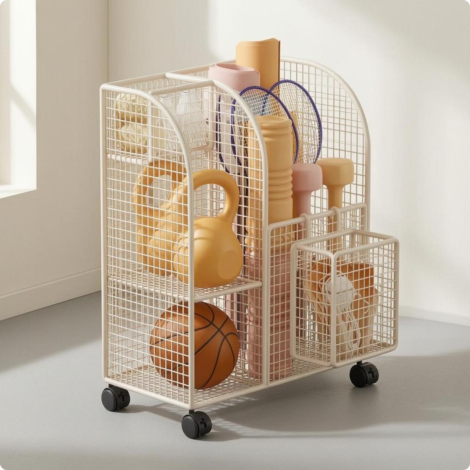 Compact Iron Wire Rack for Exe - Yoga Mat For Fitness ulasan dan harga