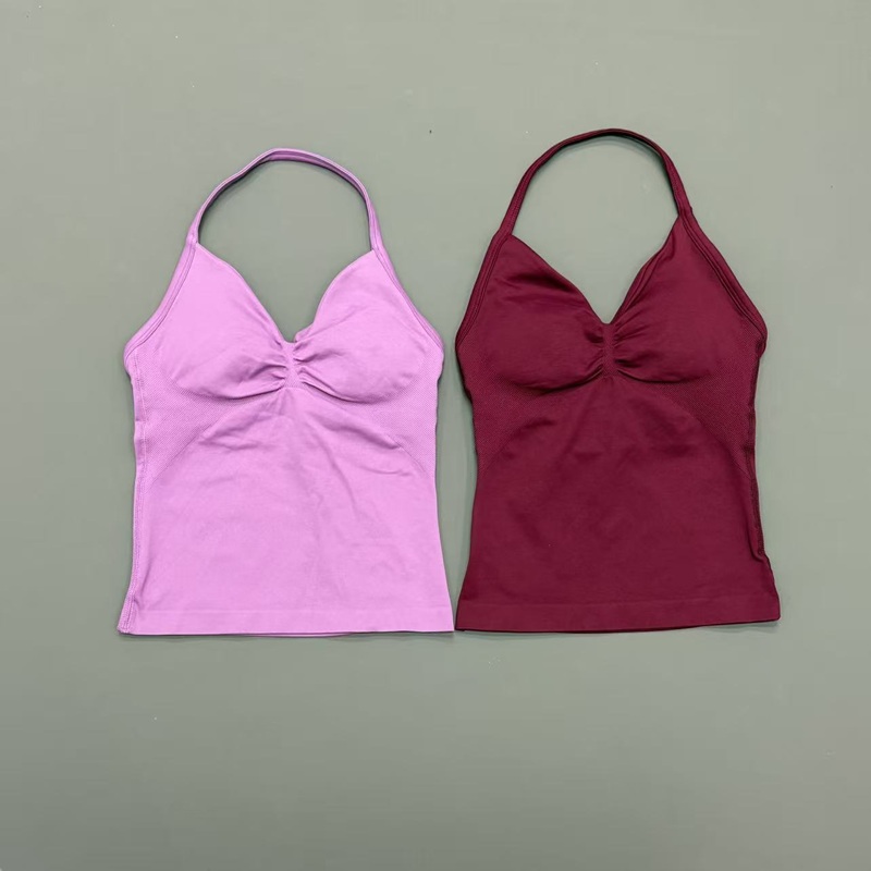 Gym Women Sports Tank Top Seam - Yoga Mat For Fitness ulasan dan harga