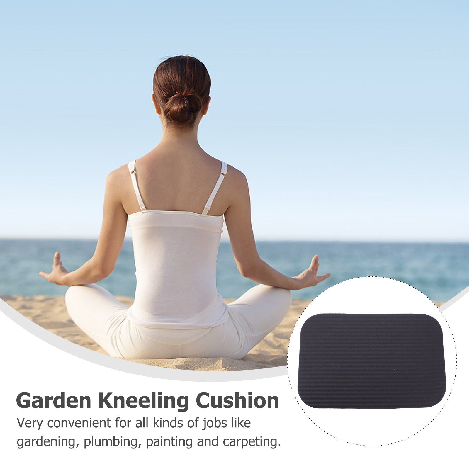 1Pcs Yoga Kneeling Pad Thick G - Yoga Mat For Fitness ulasan dan harga