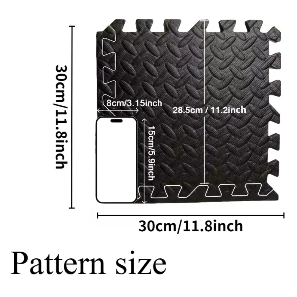 16 Piece Fitness Yoga Mat Soft - Yoga Mat For Fitness ulasan dan harga