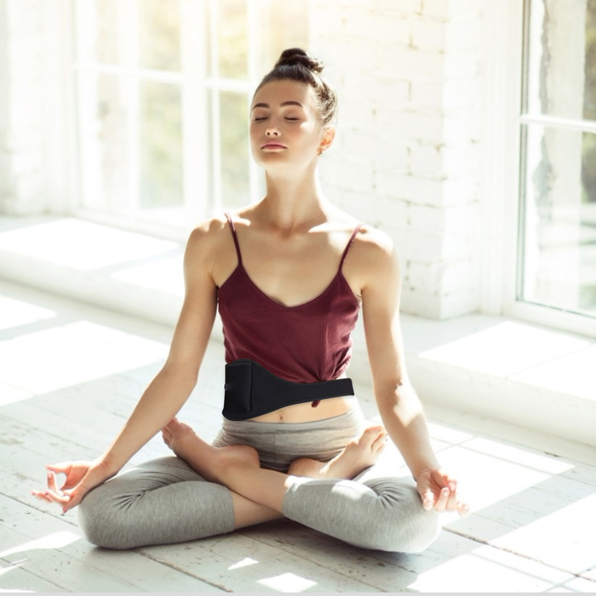 Mic Transmitter Pouch Belt for - Yoga Fitness Instructor ulasan dan harga