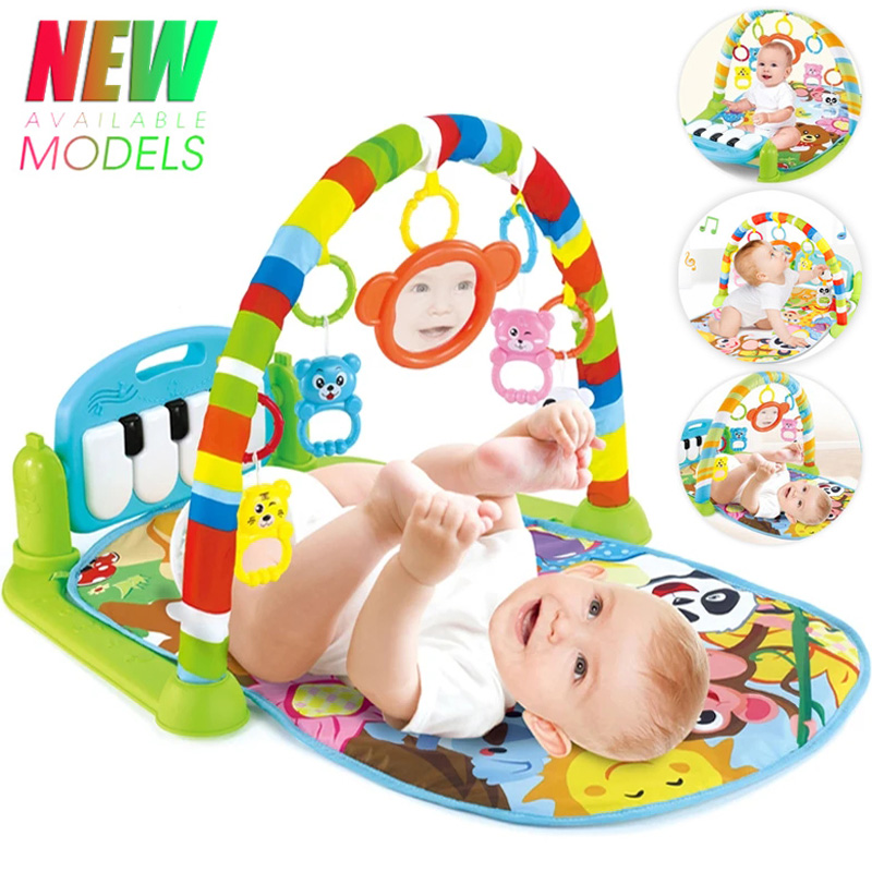 Baby Music Activity Gym Rug Pl - Gym Floor Mats ulasan dan harga