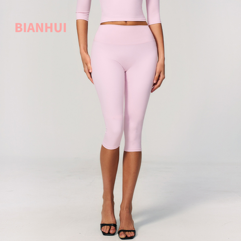 Brushed Yoga Mid Length Pants  - Yoga Fitness Pants ulasan dan harga