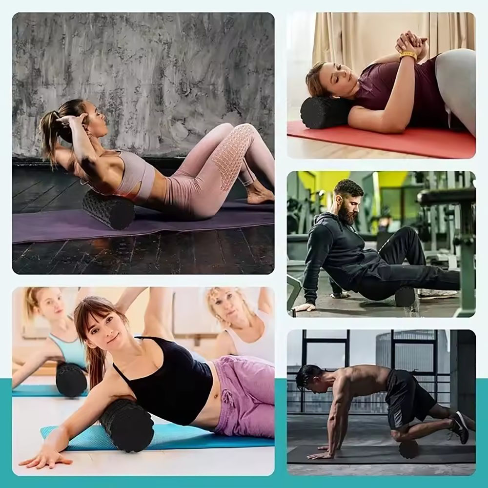 33cm Foam Roller for Muscle Ma - Yoga Fitness Body ulasan dan harga