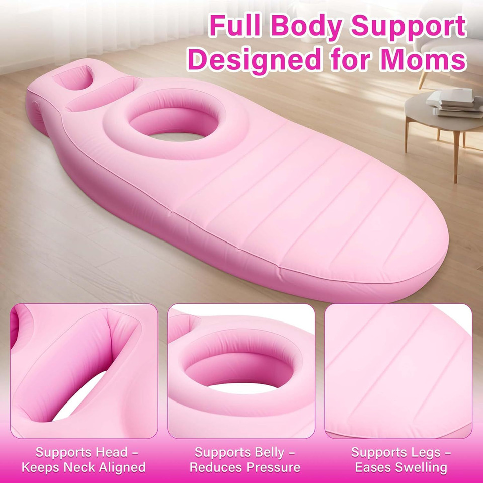 Inflatable Pregnancy Pillow Yo - Yoga Mat For Fitness ulasan dan harga