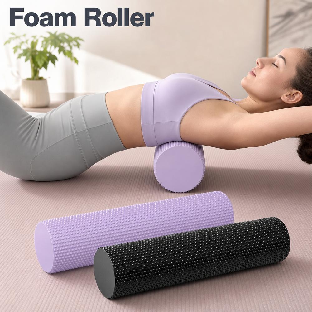 Yoga Foam Roller EVA High Dens - Yoga Fitness Body ulasan dan harga