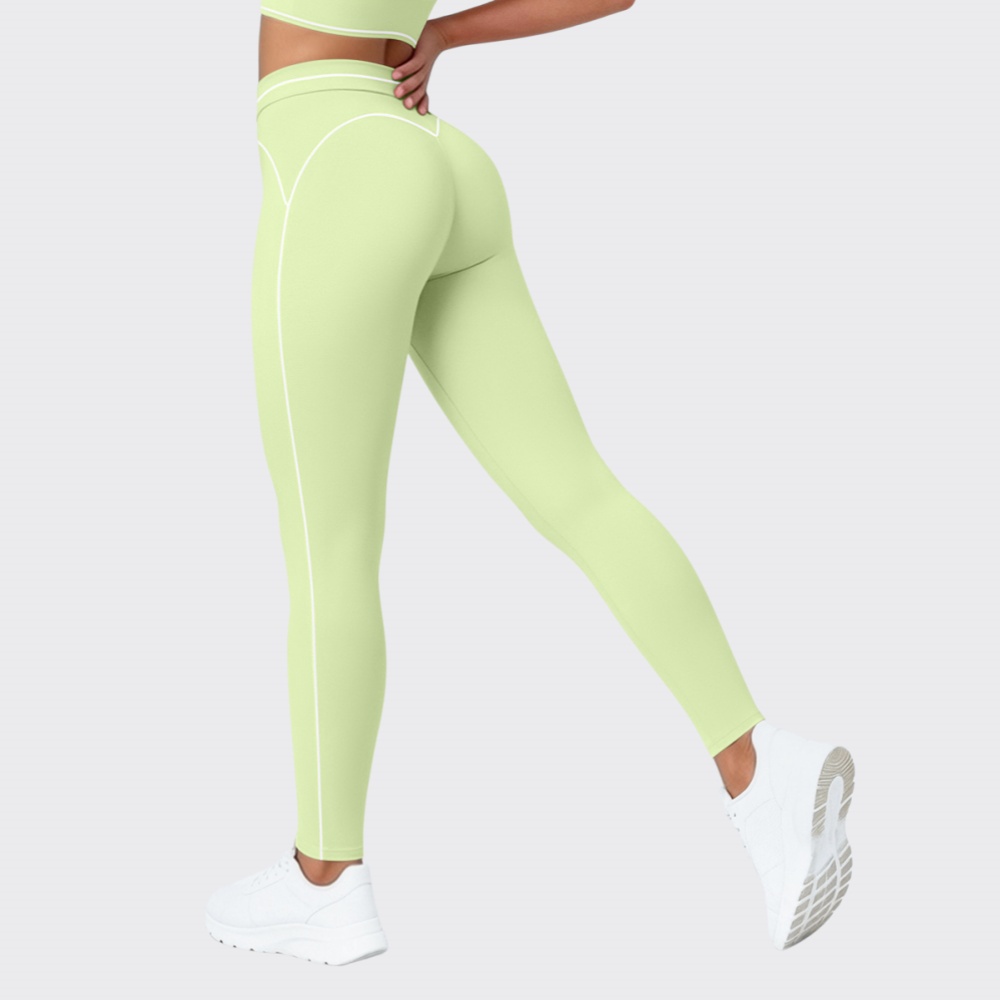 High Waist Sports Leggings Wom - Yoga Fitness Pants ulasan dan harga