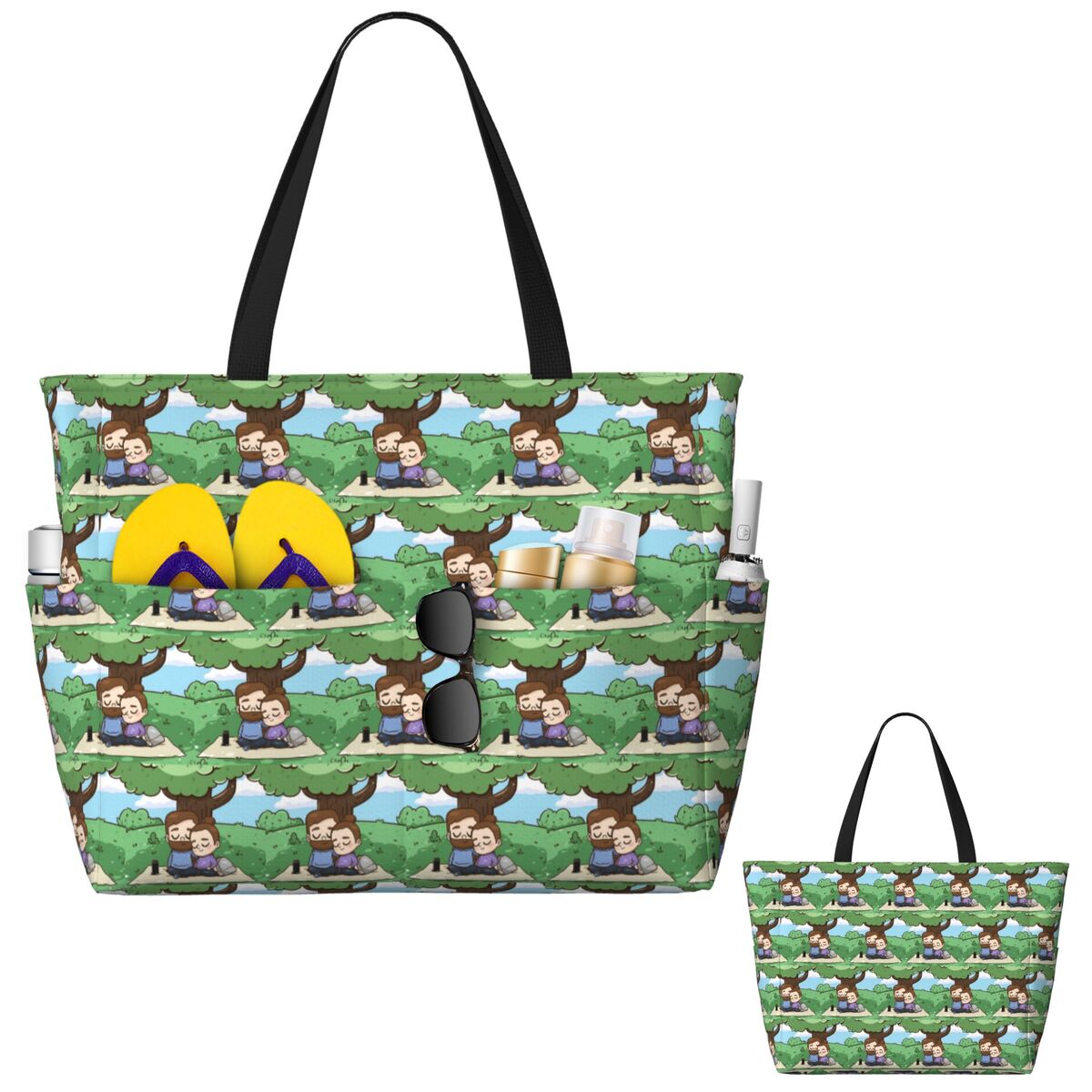 Park Day - Pibubear Beach Tote - Yoga Fitness Park ulasan dan harga