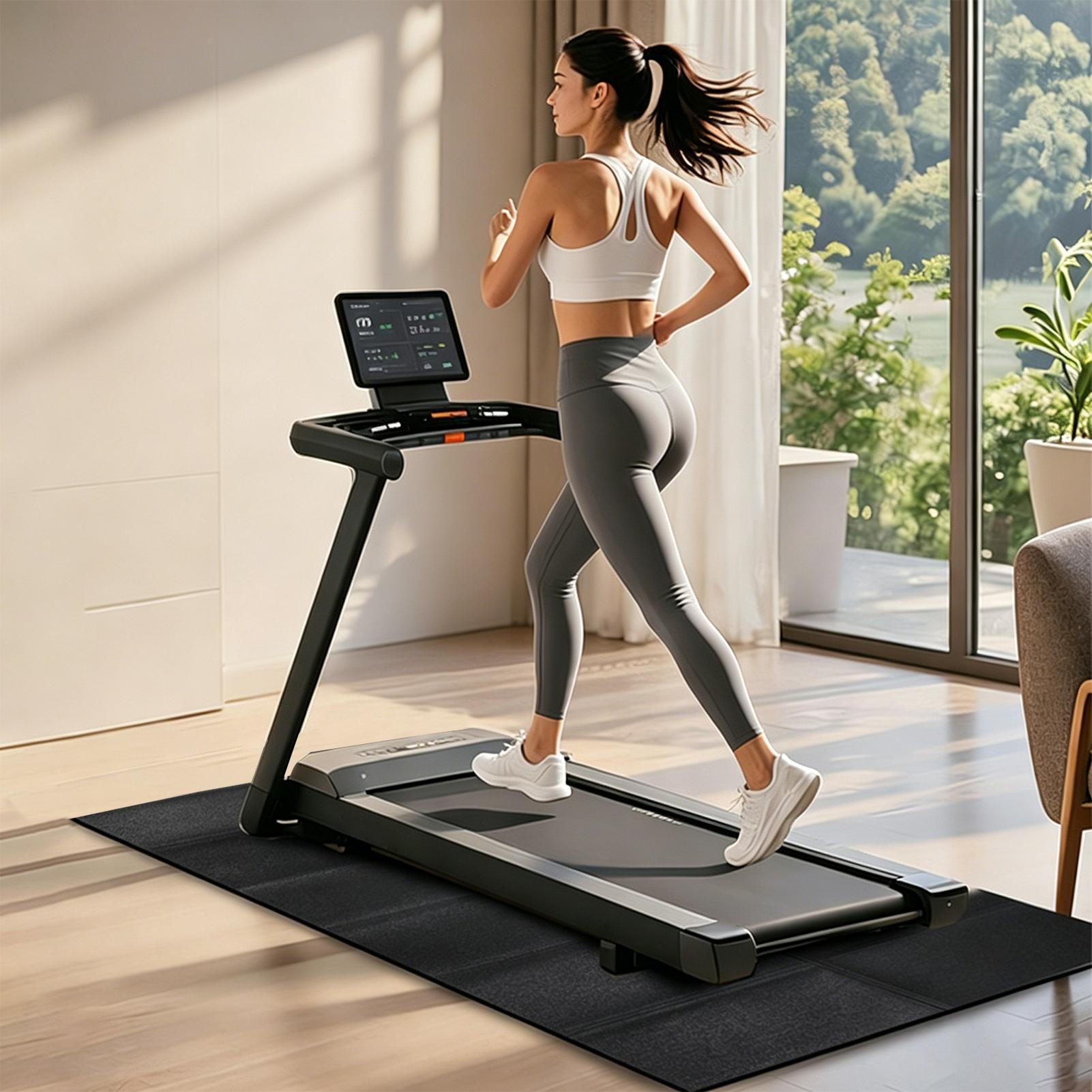 Treadmill Pads For Floor Non S - Gym Floor Mats ulasan dan harga
