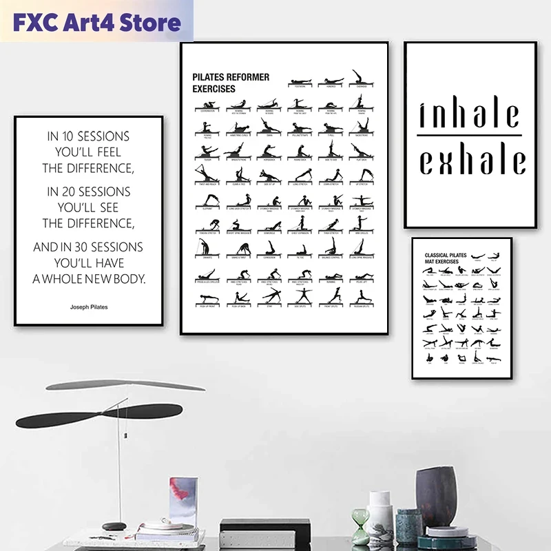 Frameless Pilates Workout Char - Yoga Fitness Body ulasan dan harga