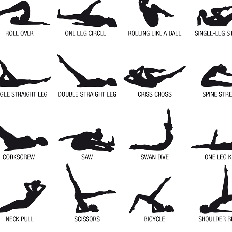 Frameless Pilates Workout Char - Yoga Fitness Body ulasan dan harga