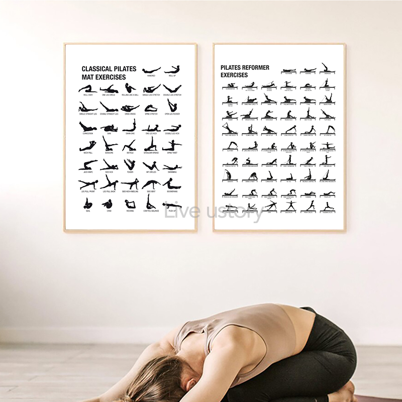 Frameless Pilates Workout Char - Yoga Fitness Body ulasan dan harga