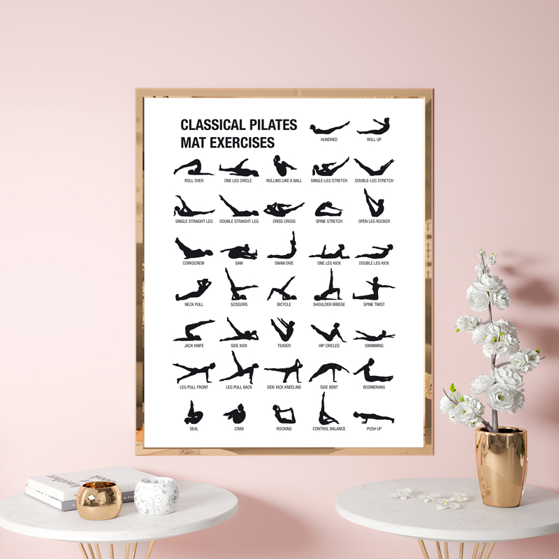 Frameless Pilates Workout Char - Yoga Fitness Body ulasan dan harga
