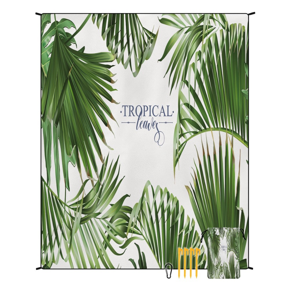 Palm Tree Beach Towel 71x86.6i - Yoga Mat For Fitness ulasan dan harga