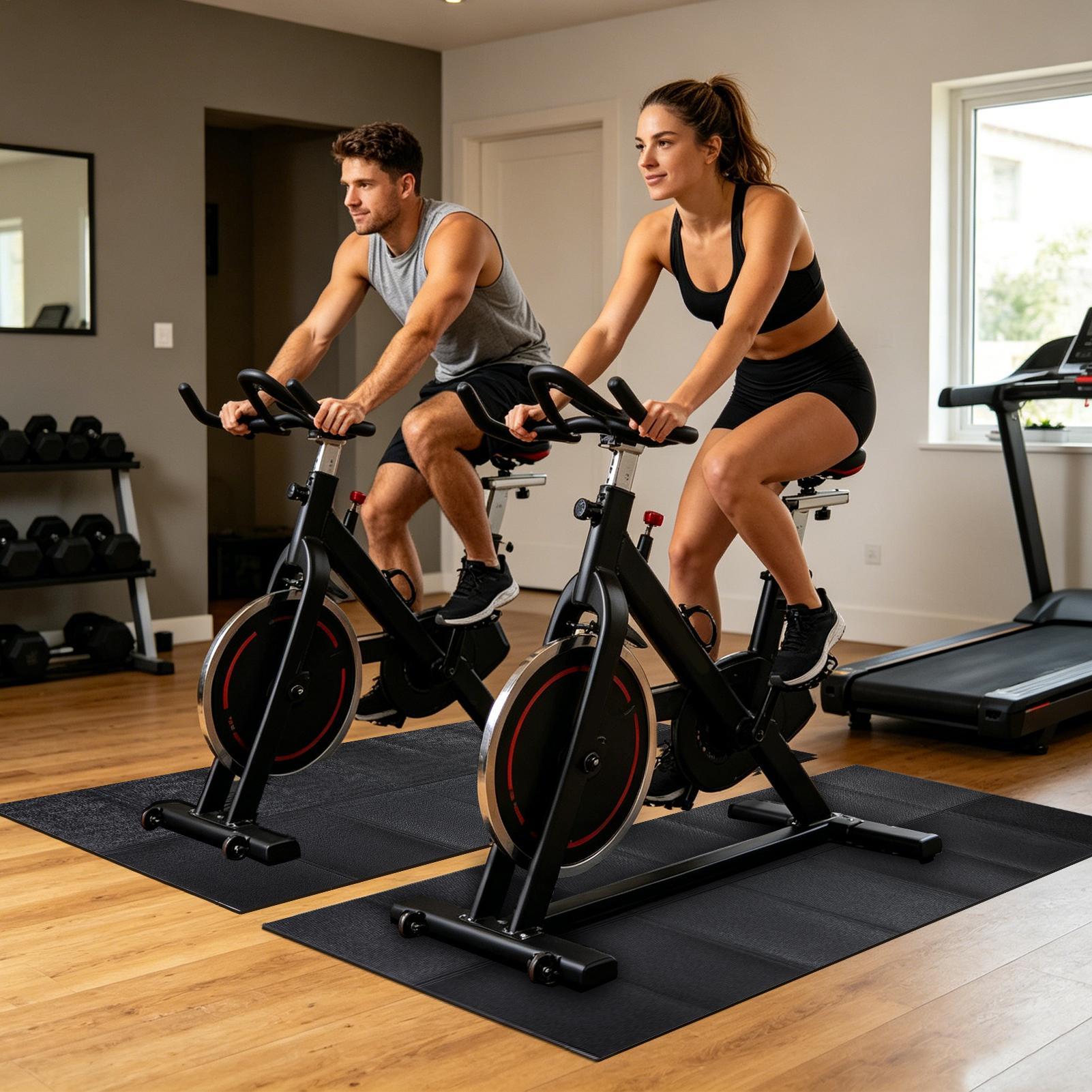Under Treadmill Mat Heavy Duty - Gym Floor Mats ulasan dan harga