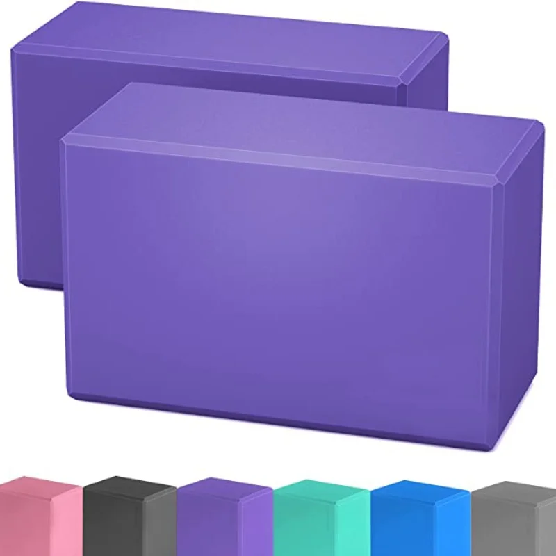 Yoga Building Blocks Cubes Pil - Gym Floor Mats ulasan dan harga
